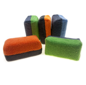 coating microfiber applicators