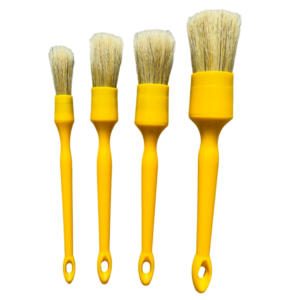 boar hair detailing brush set