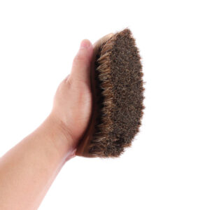 upholstery leather clean brush